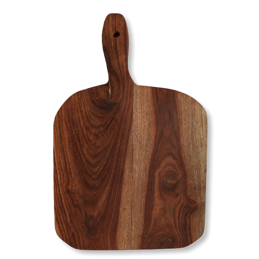 TABLA DE PIZZA Y CARNES FRIAS EN MADERA DE PAROTA
